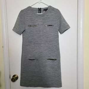 J Crew Gray Dress with Pockets